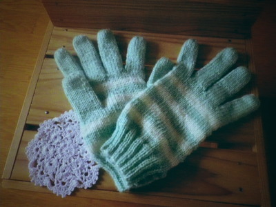 ＊編み物＊手袋＊