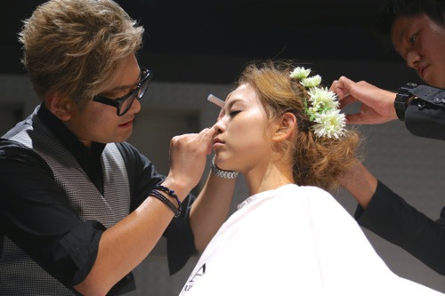 ヘアー・メイクショー付きのイベントでした！