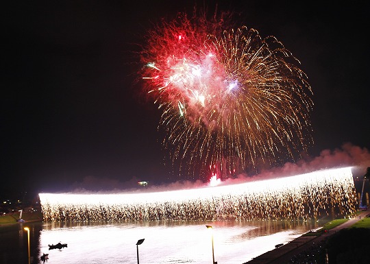 昨夜の迫力花火！