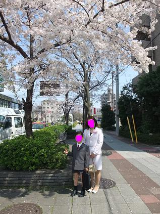 入学式でした