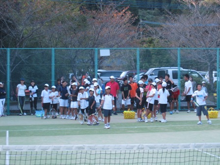 県テニス協会YONEXクリニック♪＆おめでとうございます
