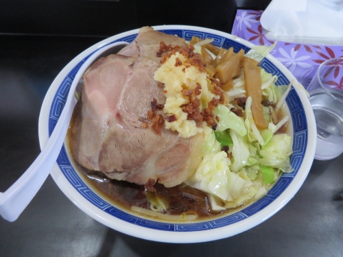 チャリでラーメン、脂肪燃焼±0、いや寧ろプラスw チャリでラーメン、脂肪燃焼±0、いや寧ろプラスw
