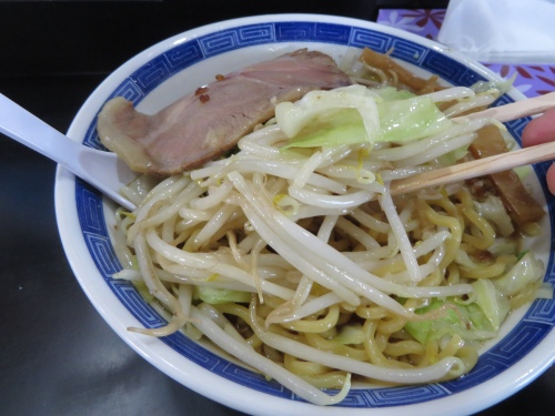チャリでラーメン、脂肪燃焼±0、いや寧ろプラスw チャリでラーメン、脂肪燃焼±0、いや寧ろプラスw