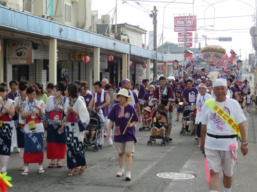 今年の三沢祭りは90周年だったそうな 今年の三沢祭りは90周年だったそうな