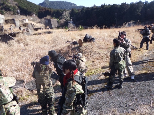 吉六会 2月1日エリア13でのサバゲー 吉六会 2月1日エリア13でのサバゲー