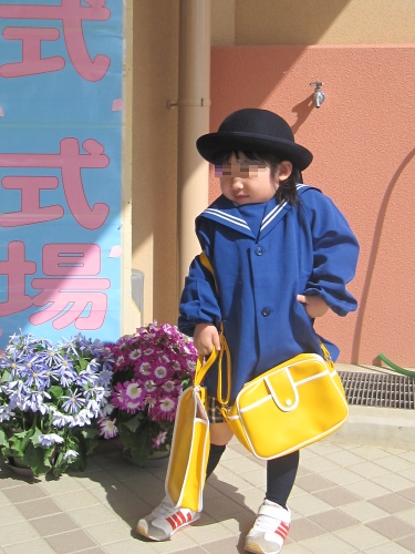 娘、幼稚園に逝く