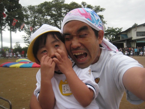 娘の運動会を見て我輩との血の繋がりを再確認