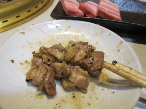 焼肉屋での出来事でした