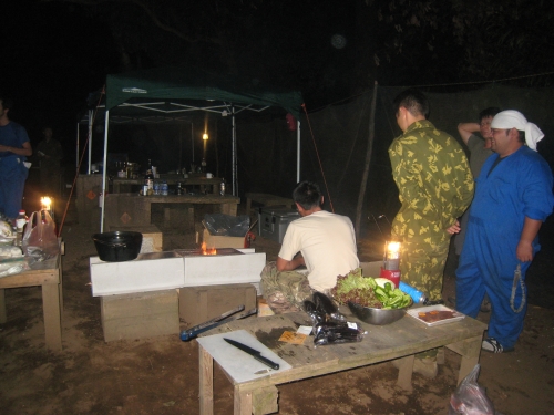秋のキャンプ　吉六会夜間野外活動訓練