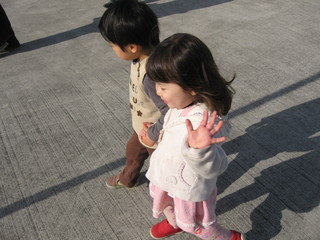 子供は、お外が大好き♪