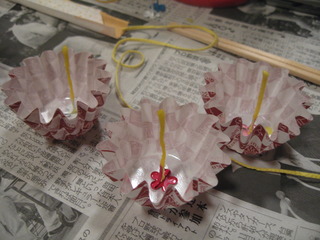 蜜蝋アロマキャンドル作り・・・♪