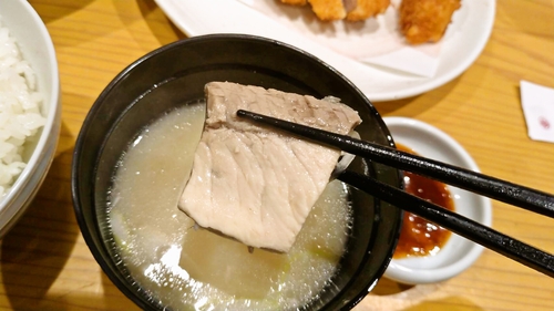 ★MRTミック側「肉と魚 あおき」の激安650円の社食ランチ！★