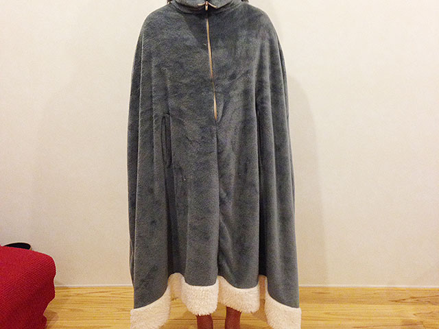 着る毛布