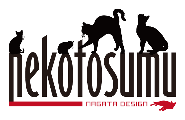 ロゴ作ったよ「猫と住むプロジェクト(nekotosumu)」
