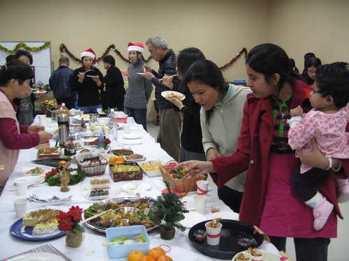 English Winter Party