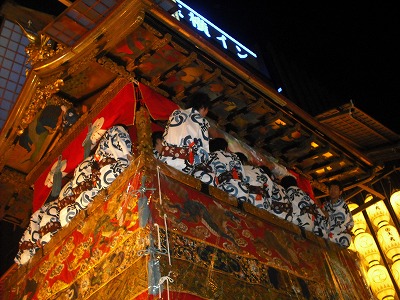京都祇園祭。