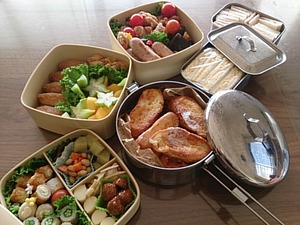 今年のお弁当。 今年のお弁当。