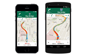 Googleマップアプリがナビ改良やオフラインに対応