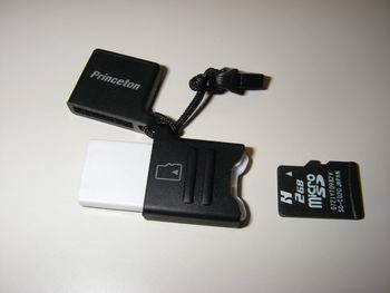 microSD USBリーダ＆ライタ