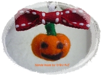 かぼちゃストラップ（hand made by　ひないちご）