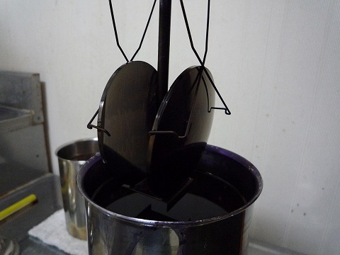 レンズ染色