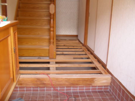 床材の張替え（住宅のリフォーム）