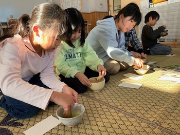 茶道クラブの様子♪