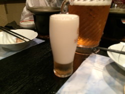 お酌をしたんです お酌をしたんです