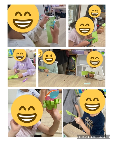 工作をしました！母の日のプレゼント製作！
