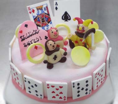 I love sweets!:トランプのケーキ