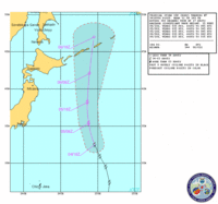 台風13号は