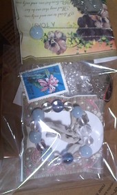 天然石　天使の石　アクアマリン