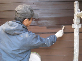木部外壁塗装