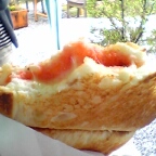 めんたいのホットサンド